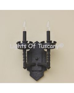 Gothic Wall Light, Iron Gothic Wall Sconce, Castle Wall Light, Castle Wall Sconce, Movie Set Lighting, Medieval Style Lighting, Iron Wall Light, Castle Torch Lighting, Iron Candle Light, Castle candle light, Enchanted Iron wall light, Rustic iron wall lig