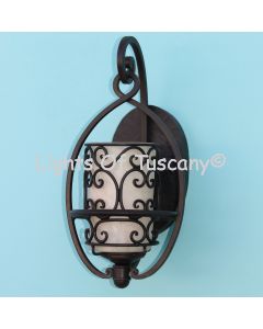 Spanish Revival / colonial wall sconce 