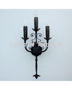 Tuscan wall sconce/Tuscan country french 