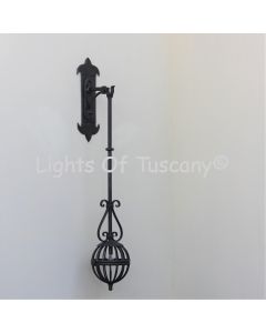 Hanging Wall Lantern, Hanging Wall Light, Wall Sconce, Moroccan Style Wall Light, Moroccan Wall Light, Moroccan Lantern, Moroccan Light, Spanish Revival Wall Light,