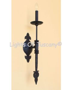 5267-1 Spanish Indoor Iron Wall Sconce