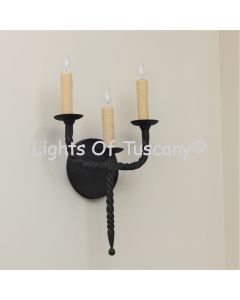 5278-3 Spanish Style Wrought Iron Wall Light