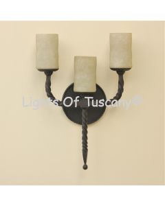 5279-3 Spanish Style Wrought Iron Wall Light