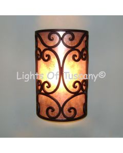  Spanish Revival wall sconce 