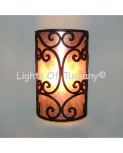 Spanish Revival style wall outdoor fixture