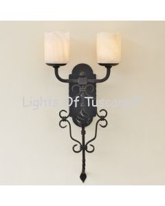 Spanish Revival wall sconce