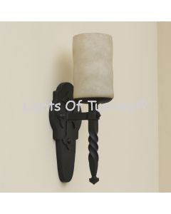 Spanish Revival Cross Style Wall Sconce Iron