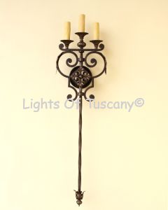 5388-3 Iron Wall Light