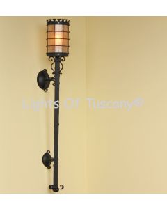 Gothic Medieval  castle wall torch
