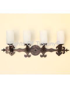 5542-4 Spanish Bathroom Vanity Light