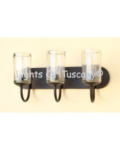5552-3CRK Rustic Contemporary Bathroom Vanity Light