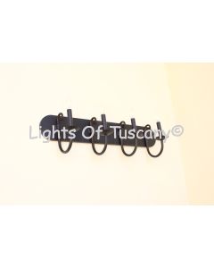 5553-4 Contemporary Rustic Bathroom Iron Vanity Light
