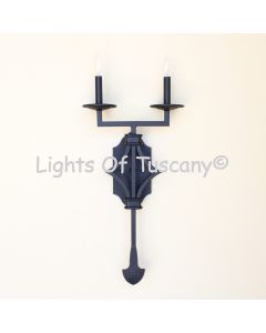 Contemporary Wall Sconce, Double Light Wall Light, Double Light Wall Sconce, Modern Style Wall Sconce, Gothic Wall Sconce, Hallway Wall Light, Heavy Duty Iron Wall Light, Candelabra Wall Sconce, LED wall sconce, Indoor Lighting, Interior Wall Light, Bathr