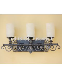 Mediterranean Style bathroom vanity bath bar light