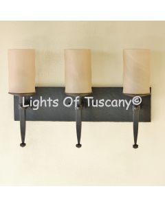 SKU 5663-3 Wrought Iron Vanity Light Bathroom Light Spanish Mediterranean Light