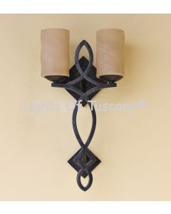 5907-2 Contemporary Iron Wall Sconce