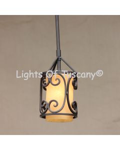 Mini-Pendant-Hand Forged-Wrought Iron