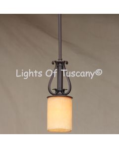 Mini-Pendant-Hand Forged-Wrought Iron