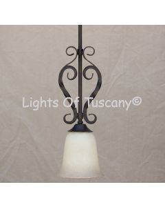 Mini-Pendant-Hand Forged-Wrought Iron