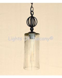 6147-1GLS Iron Hanging Light
