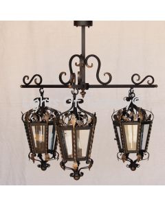 6195-3 Tuscan Style Outdoor Pendant Light