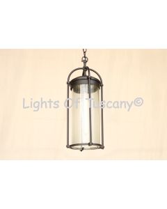 6261-1 Contemporary Outdoor/Indoor Iron Mini Pendant
