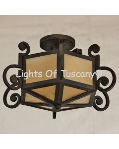 Spanish Style Semi Flush Ceiling light/fixture