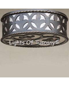 Flush-Hand Forged-Wrought Iron