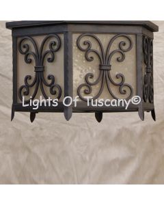 Flush-Hand Forged-Wrought Iron