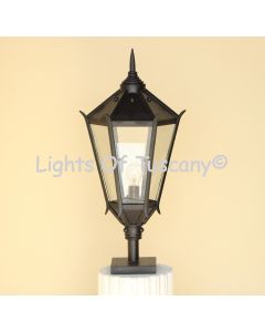 6909-PL1 Gothic Post Light