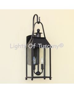 Colonial Outdoor Wall Lantern, Contemporary Outdoor Wall Lantern, Wrought Iron Wall Light, Outdoor Light, Colonial Light, Traditional Outdoor Light, Outdoor Sconce