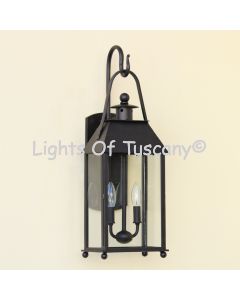 Colonial Outdoor Wall Lantern, Contemporary Outdoor Wall Lantern, Wrought Iron Wall Light, Outdoor Light, Colonial Light, Traditional Outdoor Light, Outdoor Sconce