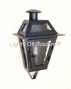 heavy duty iron lighting, commercial grade iron lighting, modern outdoor lighting, outdoor wall light, contemporary outdoor light, urban style outdoor light, pocket light, low profile light, transitional style lighting, colonial lighting