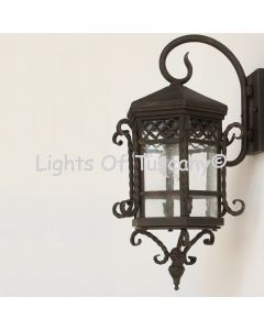 Spanish Revival /Colonial Wall Lantern