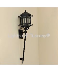 7012-1 Santa Barbara Wrought Iron Torch
