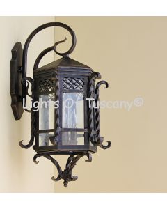 7016-3 Spanish Colonial Revival Style Outdoor Wall Lantern