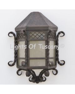 7020-1 Outdoor Spanish Style Iron Pocket 