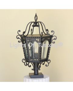 Spanish Style Column post light