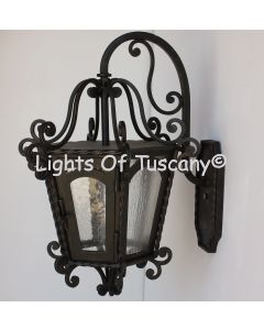 7030-1 Spanish Revival wrought iron Lantern