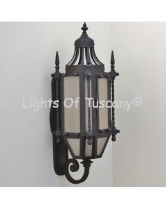 Iron Gothic Castle Light, Gothic Revival Light, Medieval Style Light, Iron Castle Light