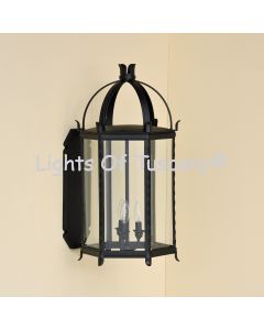 7054-3 Spanish Contemporary Style Wrought Iron Wall Light