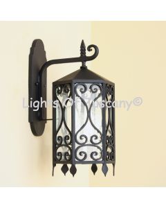 7061-3 Spanish Revival Style Outdoor Wall Lantern Light