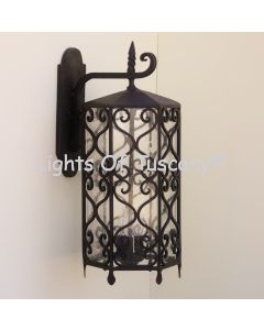 Spanish Revival Outdoor Lighting/ Fixturer- Wrought Iron