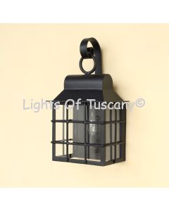 7102-1 Outdoor Iron Wall Pocket Light