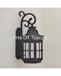7109-1 Vintage Spanish Style Iron Outdoor Wall Light