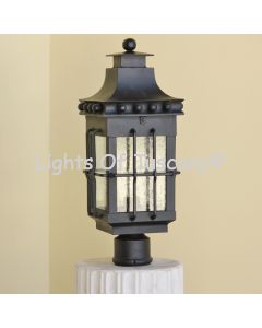 Spanish Style Column Post Light