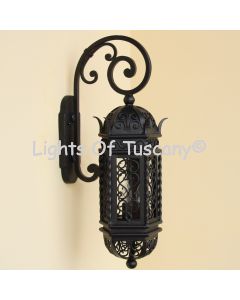 7151-3 Spanish Revival Style Outdoor Wall Lantern Light