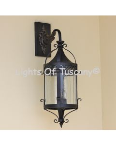 Tuscan Style Hanging Outdoor Wall Lantern