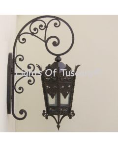 Spanish Revival Outdoor Lighting/ Fixture-Hand Forged-Wrought Iron