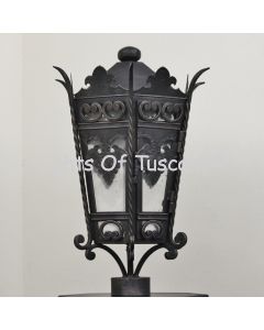 Spanish Revival Style Outdoor Lantern Post